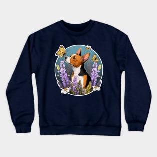 Basenji Dog Crewneck Sweatshirt